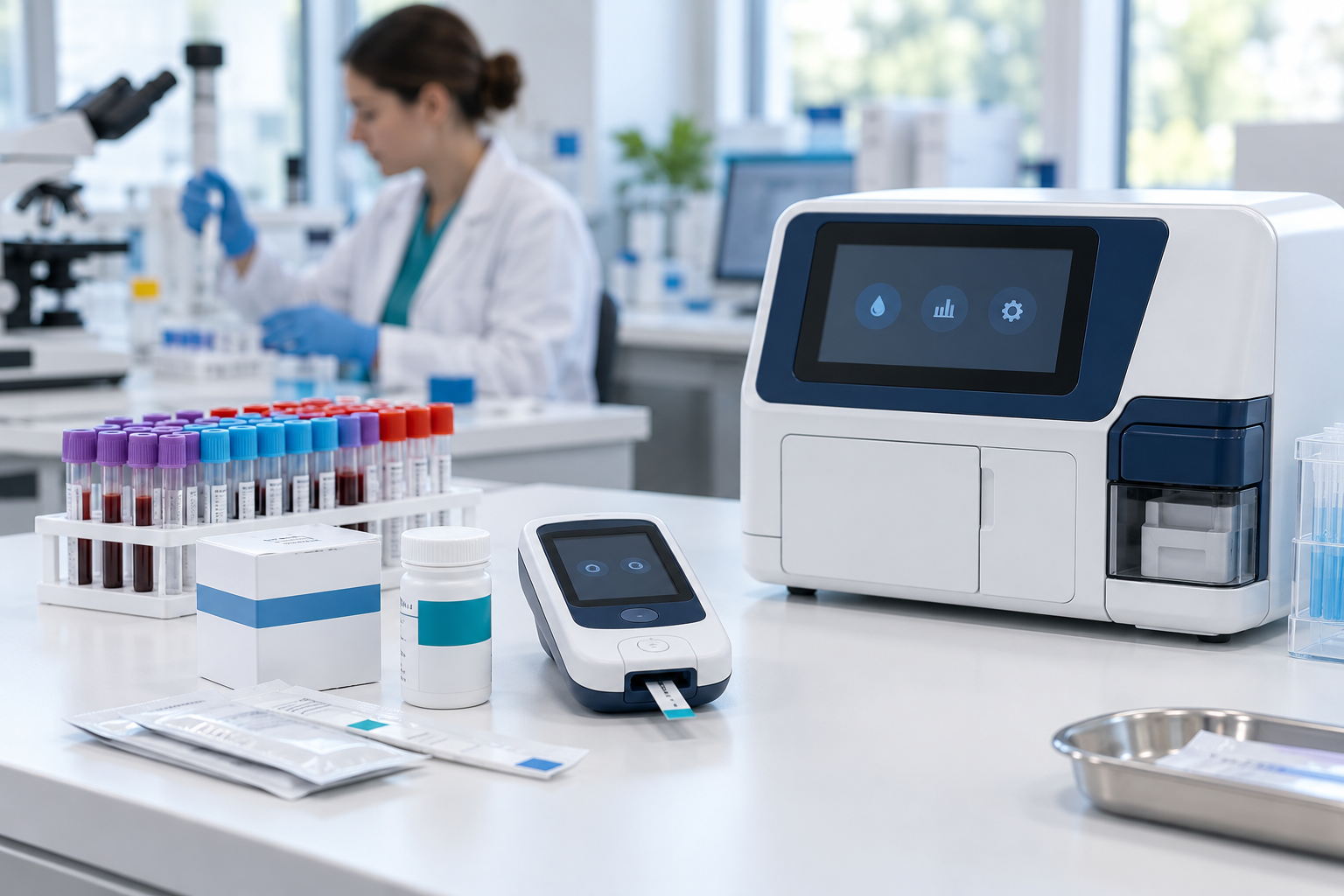 Moderne Labordiagnostik am Arbeitsplatz