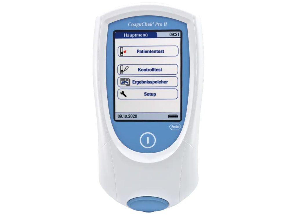CoaguChek Pro II Gerinnungsmessgerät