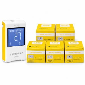 microINR Starterpaket 3 - Gerinnungsmonitor mit 5 x 25 Testchips